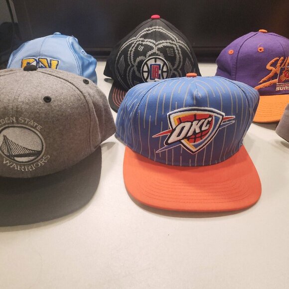 NBA hat lot vintage 9 Hats In Total, Very Had To Find Ones Included! - Picture 6 of 15